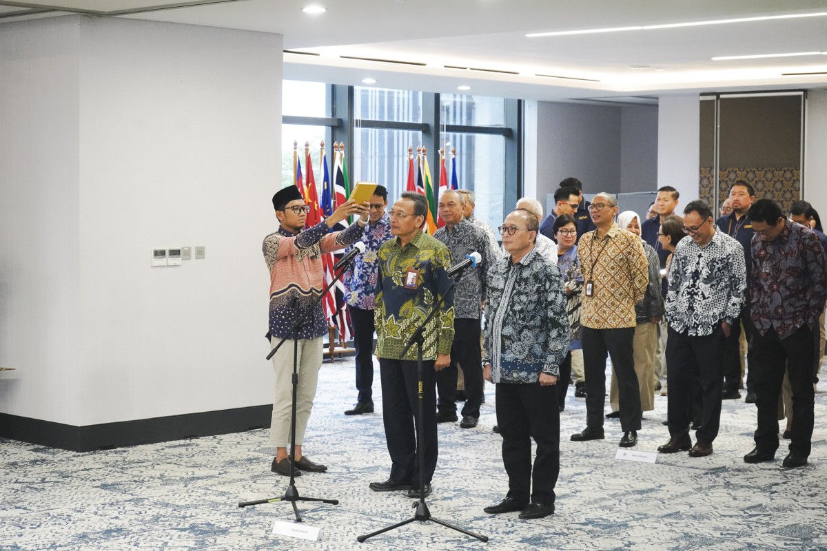 Pelantikan Ketua Dewan Direktur merangkap Direktur Eksekutif LPEI