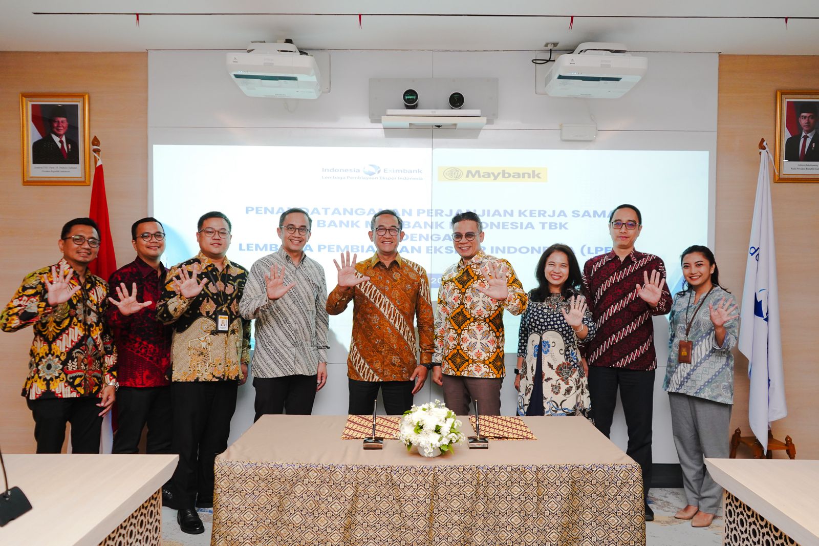 Kemitraan Strategis LPEI dan Maybank Indonesia Dorong Ekspor Nasional 