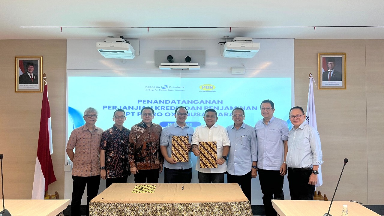 Sinergi Strategis Indonesia Eximbank dengan Petro Oxo Nusantara untuk Dorong Ekspor Petrokimia Indonesia